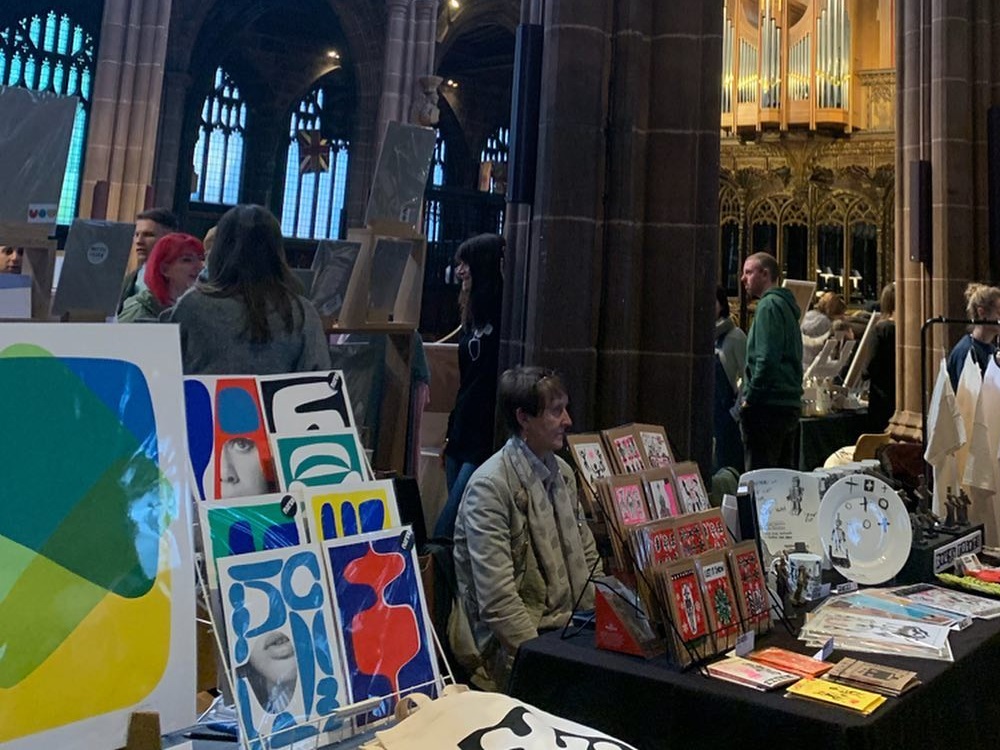 Print Fair at Manchester Cathedral